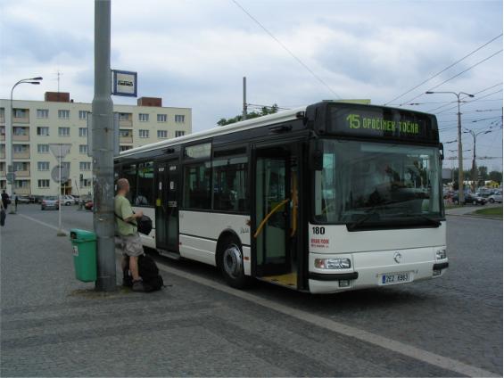 Tento Citybus vyjel poprvé do pardubických ulic 17. èervna 2005.