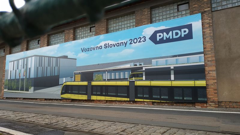 Jediná tramvajová vozovna v Plzni se doèká kompletní modernizace a rozšíøení. Autobusy a trolejbusy již nové zázemí v lokalitì Karlov mají od roku 2014.