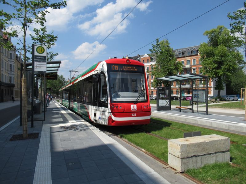 Od kvìtna 2017 funguje tato nová krátká tramvajová tra� do zastávky Stadlerstrasse, kterou nyní obsulhují pouze vlakotramvajové linky C13 – C15. Od prosince se však plánuje prodloužení trati jižním smìrem a zavedení mìstské tramvajové linky è. 3.