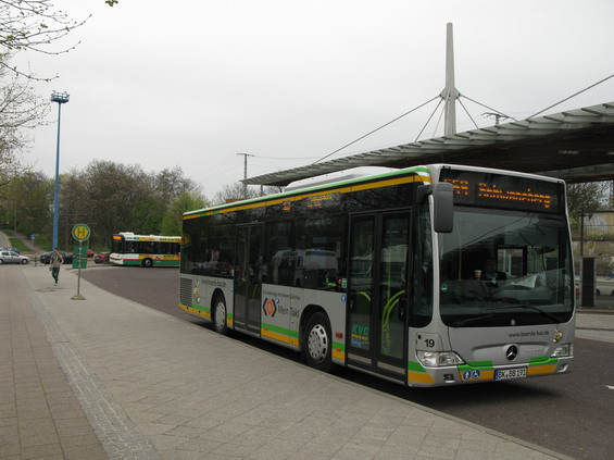 Zkrácená verze Citara od Mercedesu na novém centrálním autobusovém nádraží. To leží v tìsné blízkosti zadního východu z hlavního vlakového nádraží.