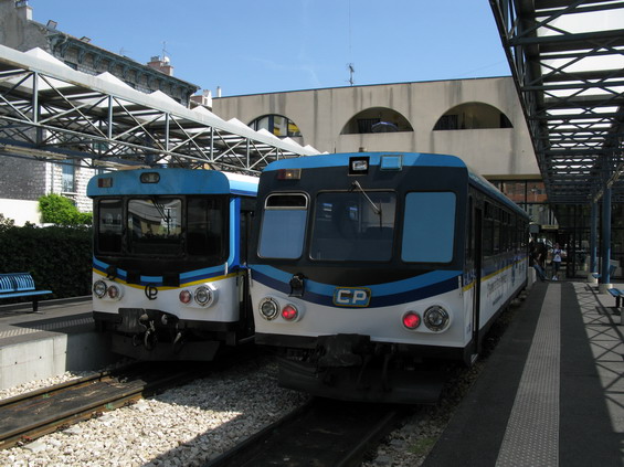 Dnešní koncové nádraží Nice CP. Sem byly vlaky zkráceny v roce 1991. Od pùvodní koneèné leží tato stanice jen pár stovek metrù.