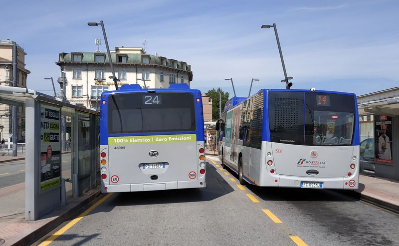 Dopravce Busitalia Veneto obnovuje vozový park pro MHD v Padovì nejen plynovými autobusy Menarinibus, ale má také 6 èínských elektrobusù BYD. Tyto vozy jsou v Itálii k vidìní tøeba také v Milánì.